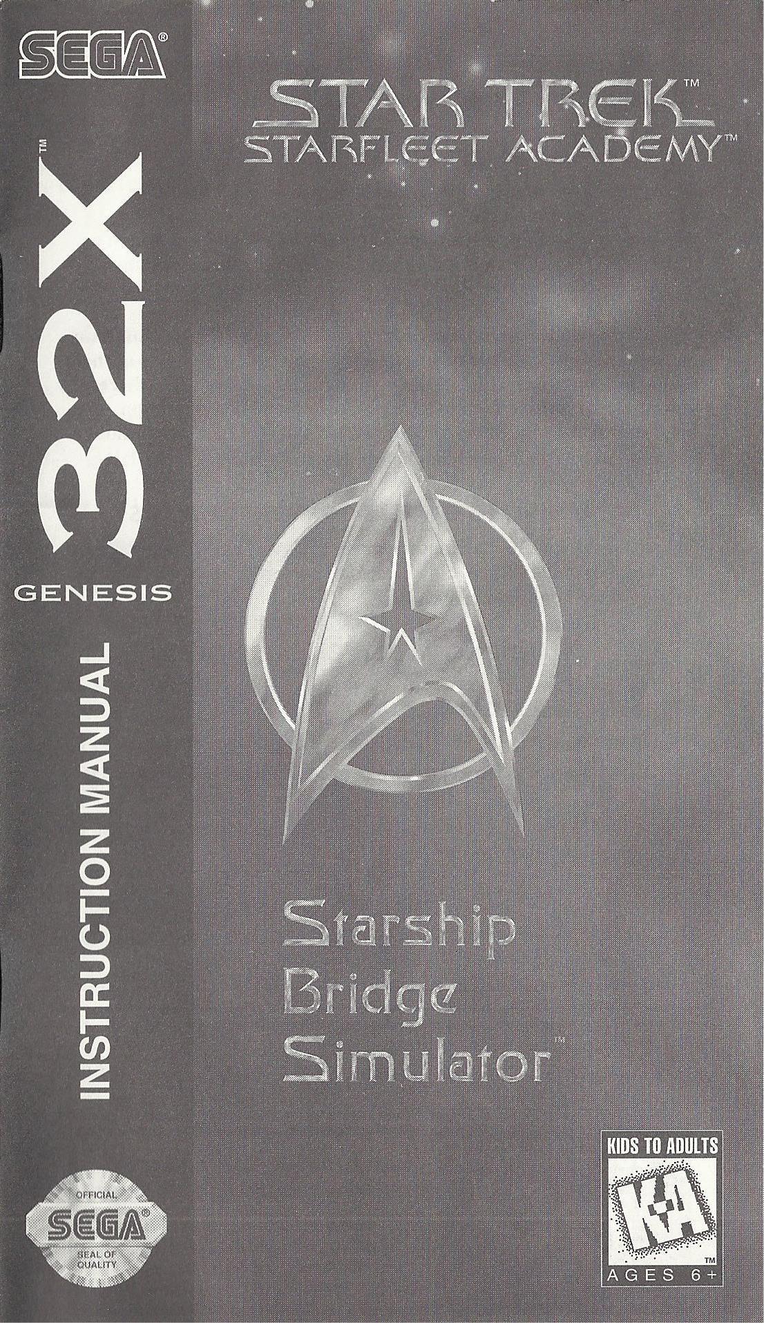 Starfleet Manual Pdf